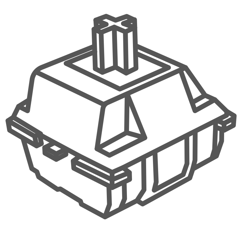 mechanical keyboard switch drawing